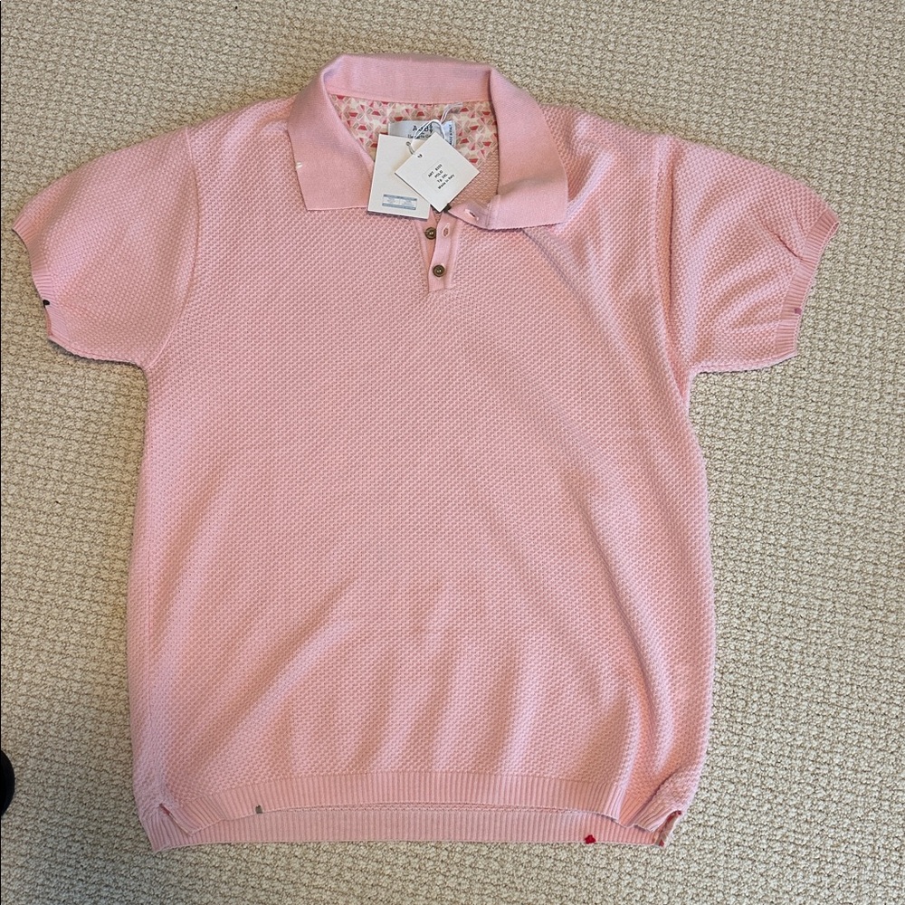 Umbro Pink Polo Shirt